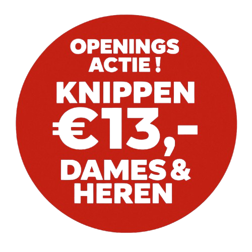 Openings Actie Knippen €13,-